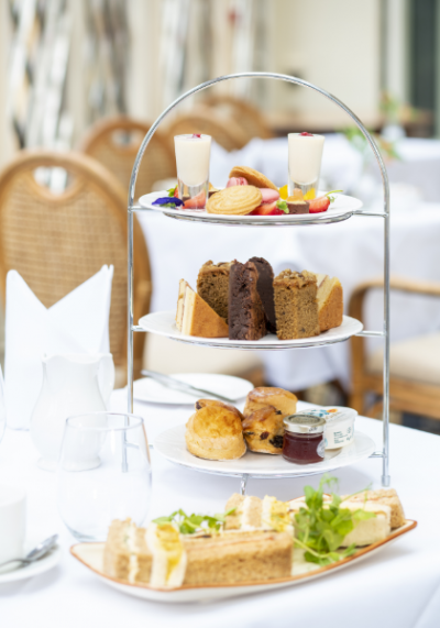 afternoon tea, Orton Hall Hotel & Spa